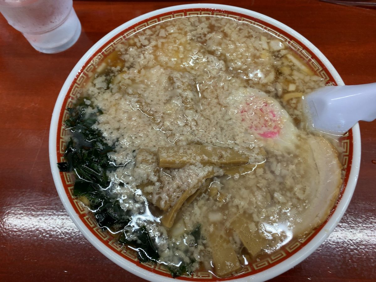 チャーシュー麺大油950円。
