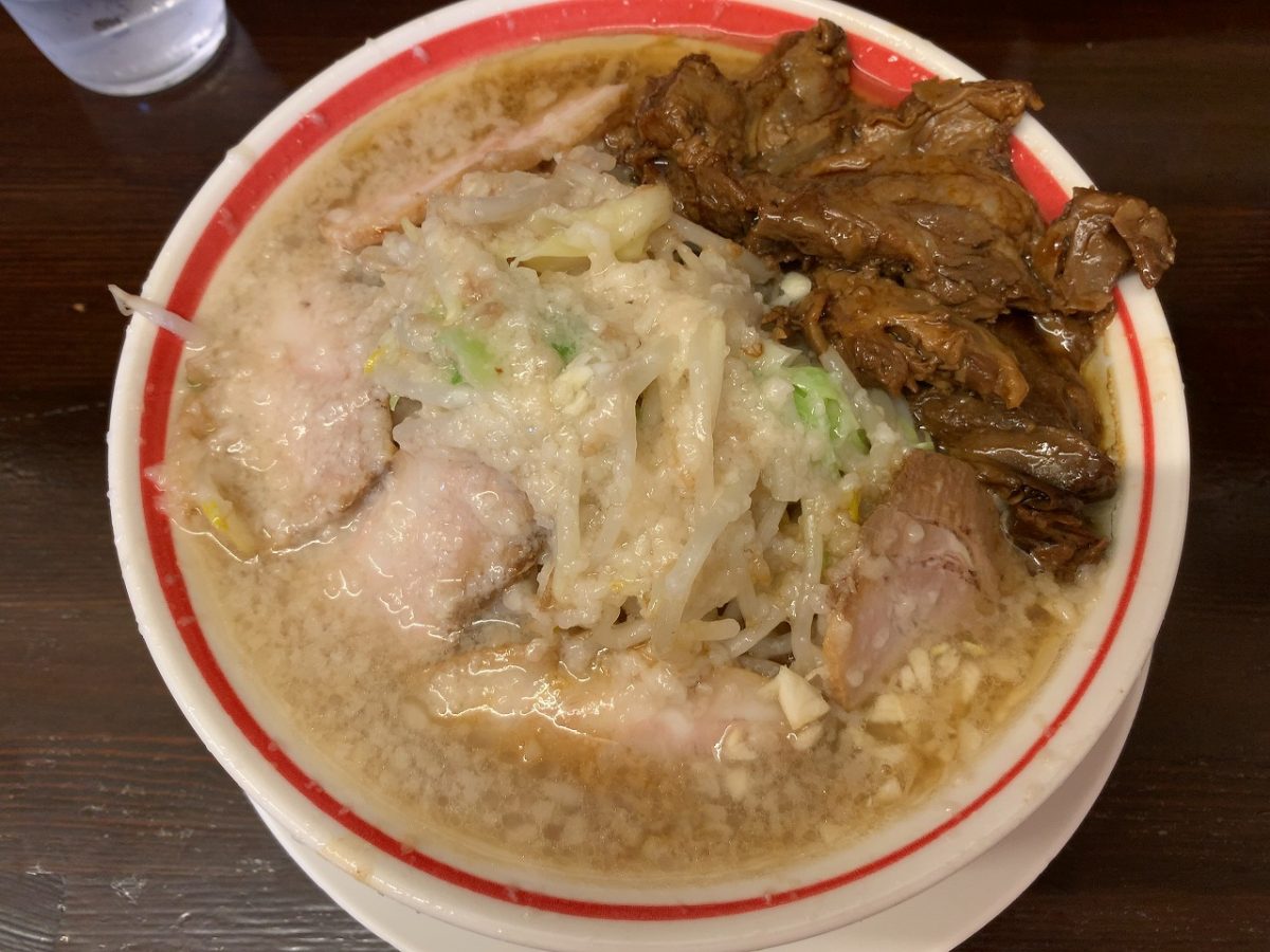 長岡市　「麺屋 松」 　トロ肉こってりラーメン