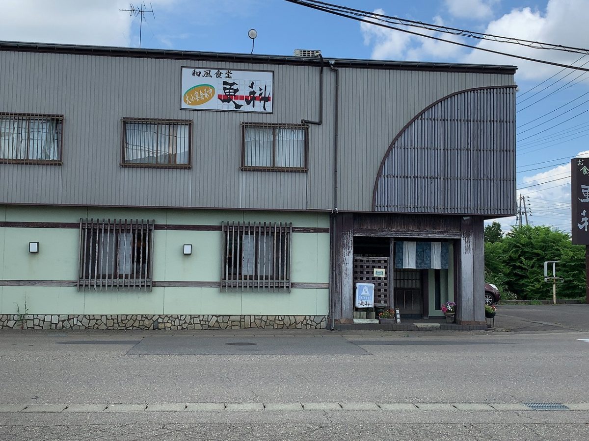 更科でタレカツ丼とたぬきそばのセット
