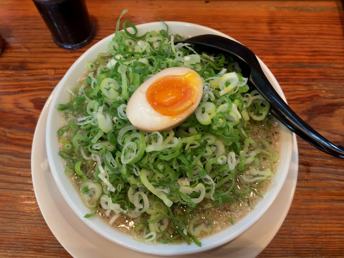 加茂市 雷電 京都ネギバカ醤油ラーメン