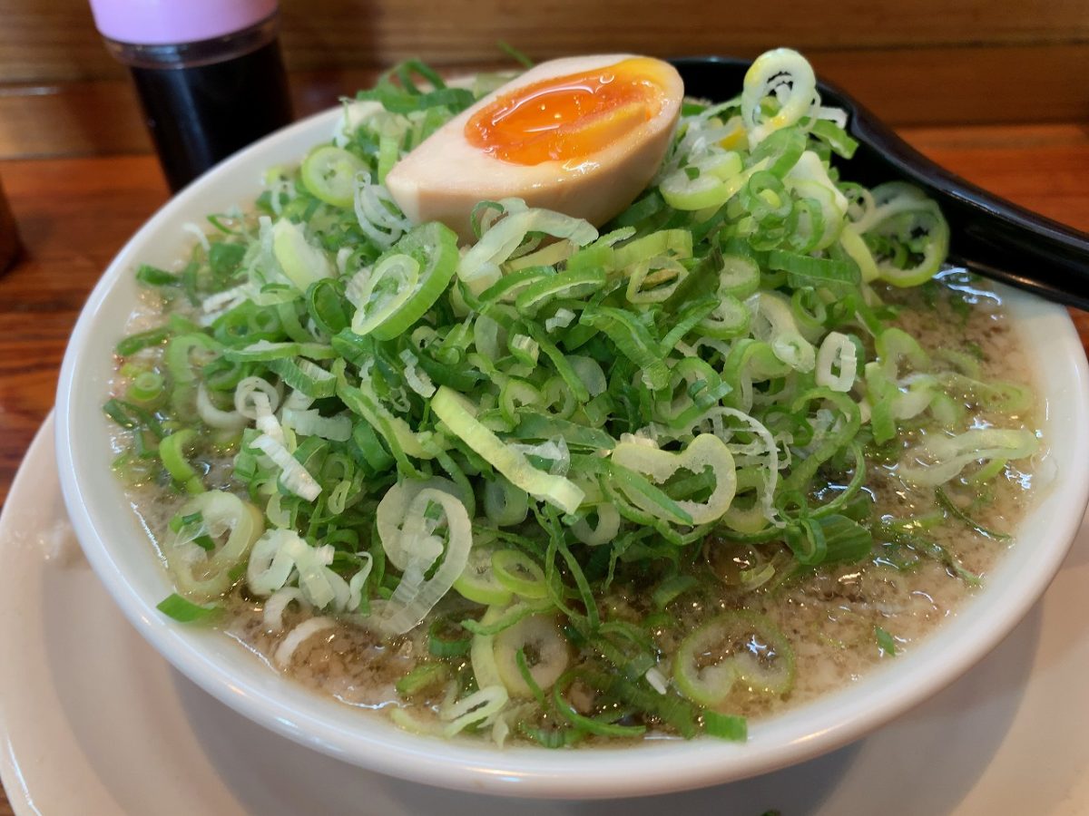 加茂市 雷電 京都ネギバカ醤油ラーメン
