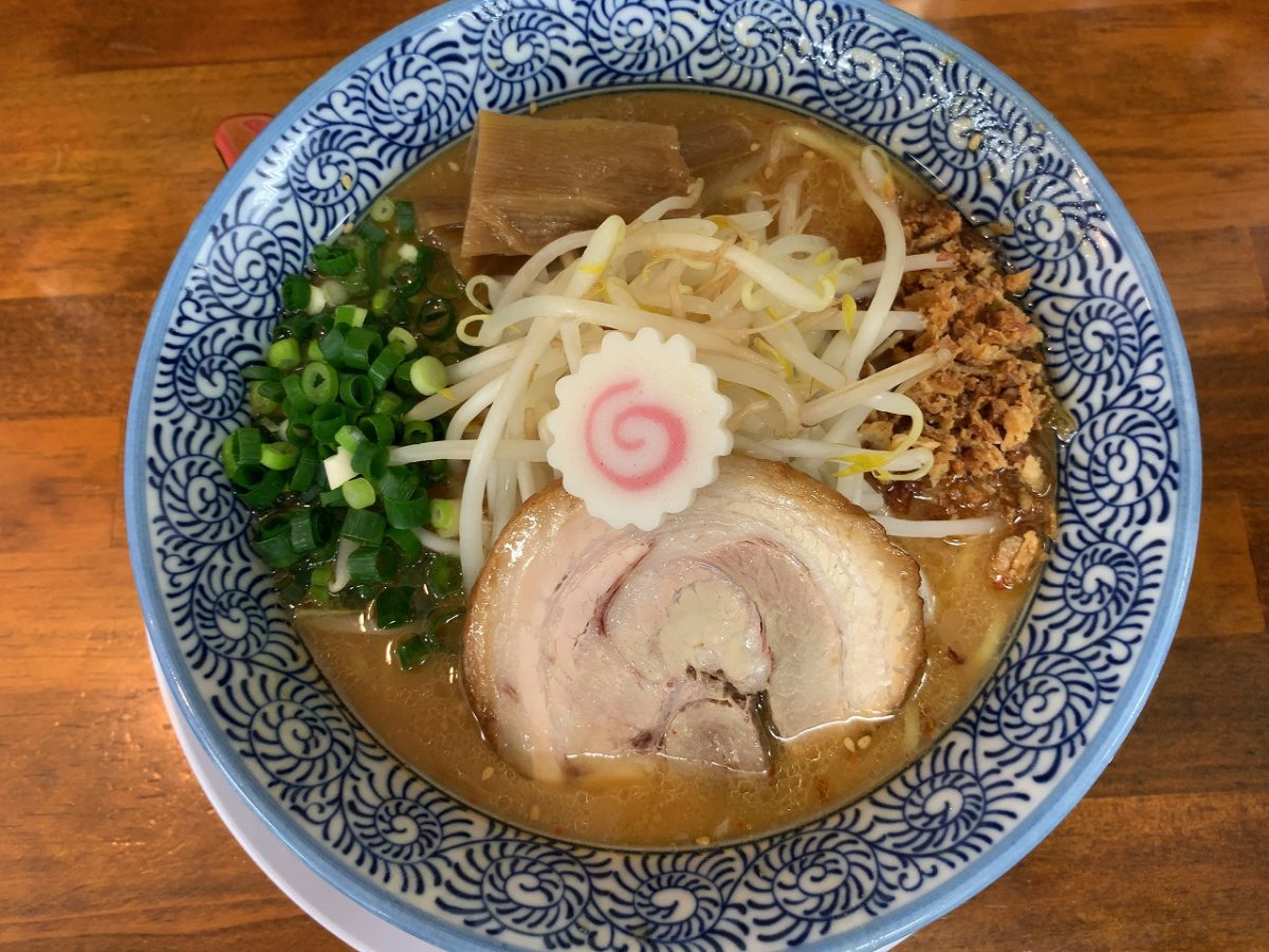 冬の新潟合わせ味噌らーめん@スガ井