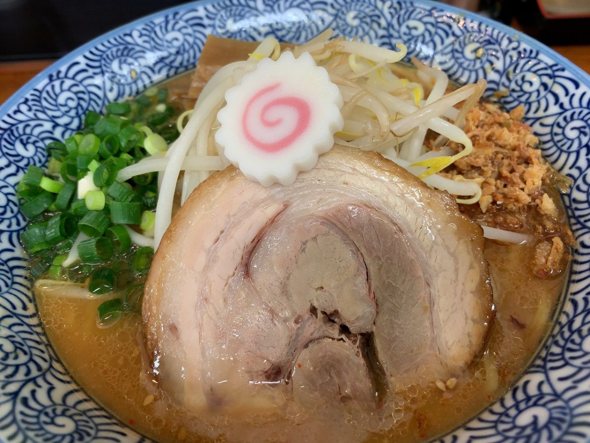 冬の新潟合わせ味噌らーめん@スガ井