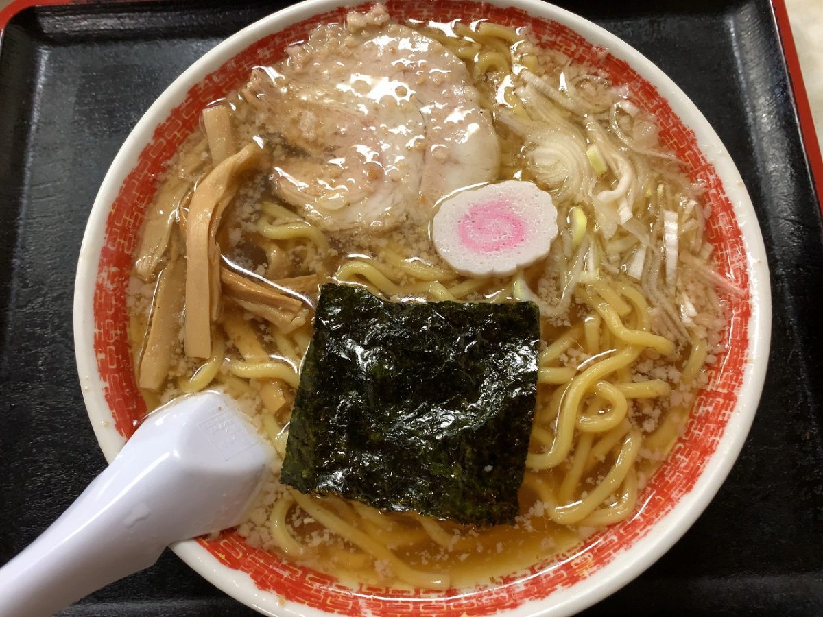 さとう食堂のラーメン 燕市