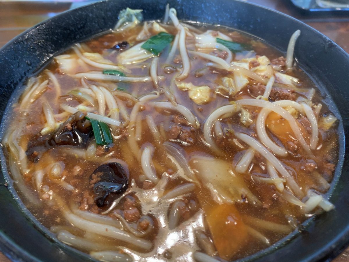 たまり醤油のサンマーメン