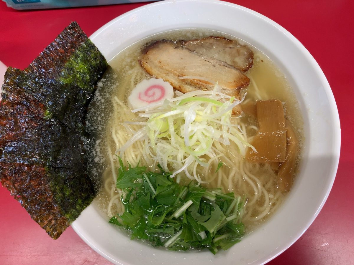 「ほむら」のWASABI塩らーめん