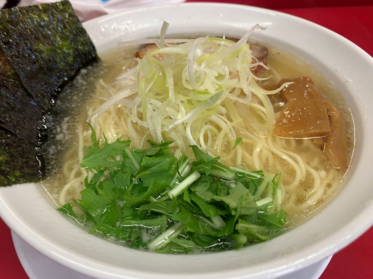 「ほむら」のWASABI塩らーめん
