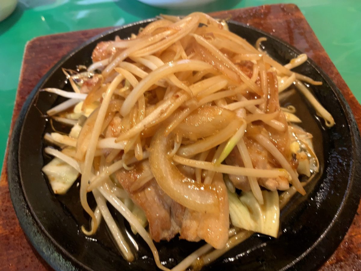 大阪屋のしょうが焼き定食