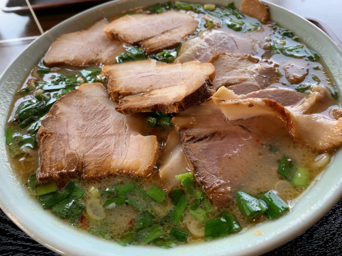 美人林と特製肉みそ麺