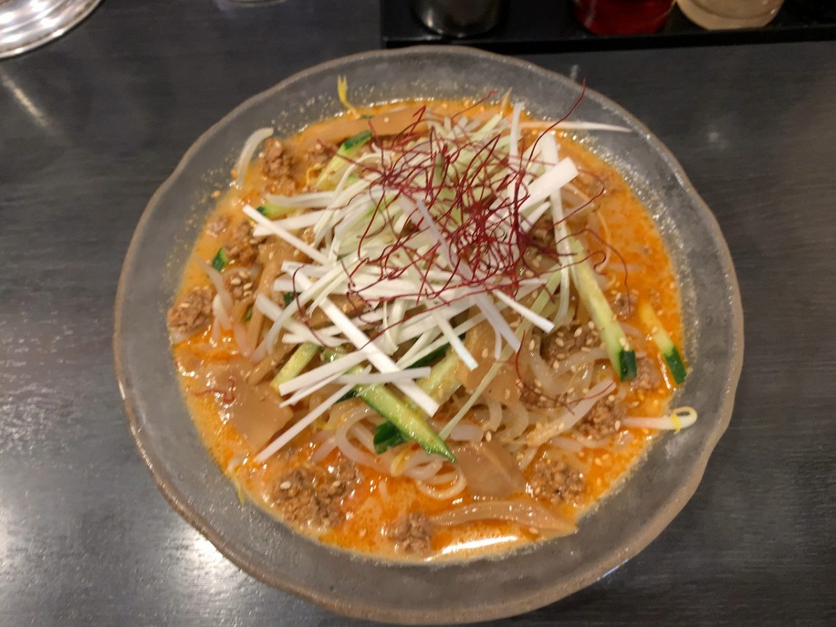 宝華の冷やし担々麺