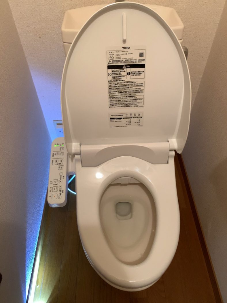 ウオシュレット便座交換 自分でやってみた
