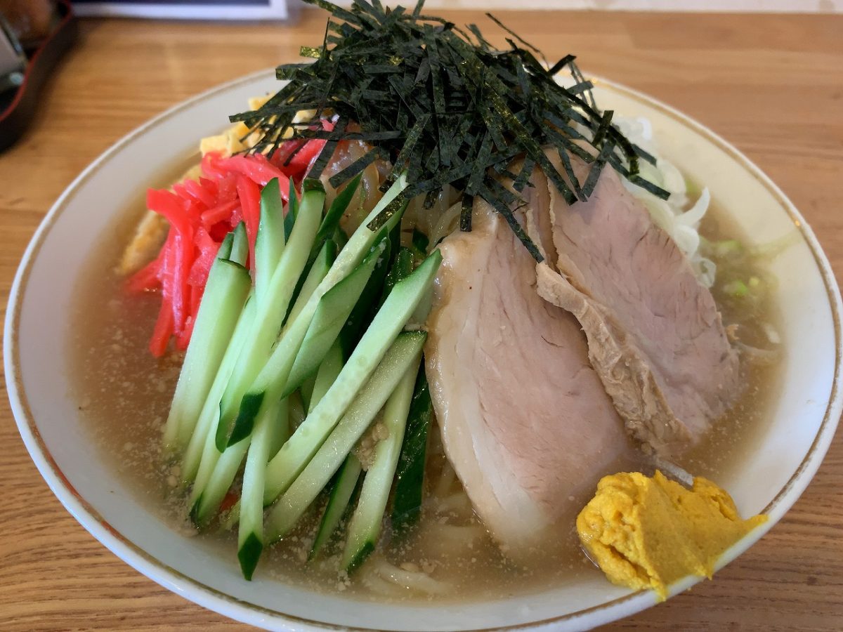 大黒亭松屋小路店の「ごま冷やし中華」