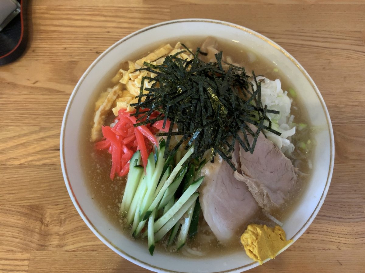 大黒亭松屋小路店の「ごま冷やし中華」