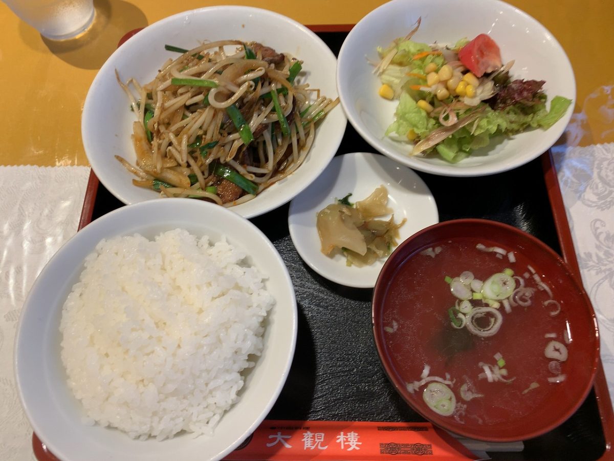 大観楼(三条市)の平日ランチ