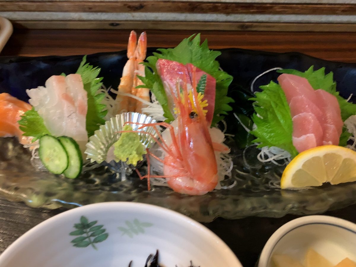 福泉の刺身定食
