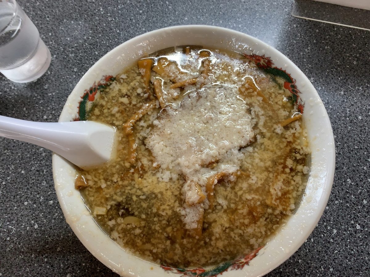 龍華亭のメンマ中華