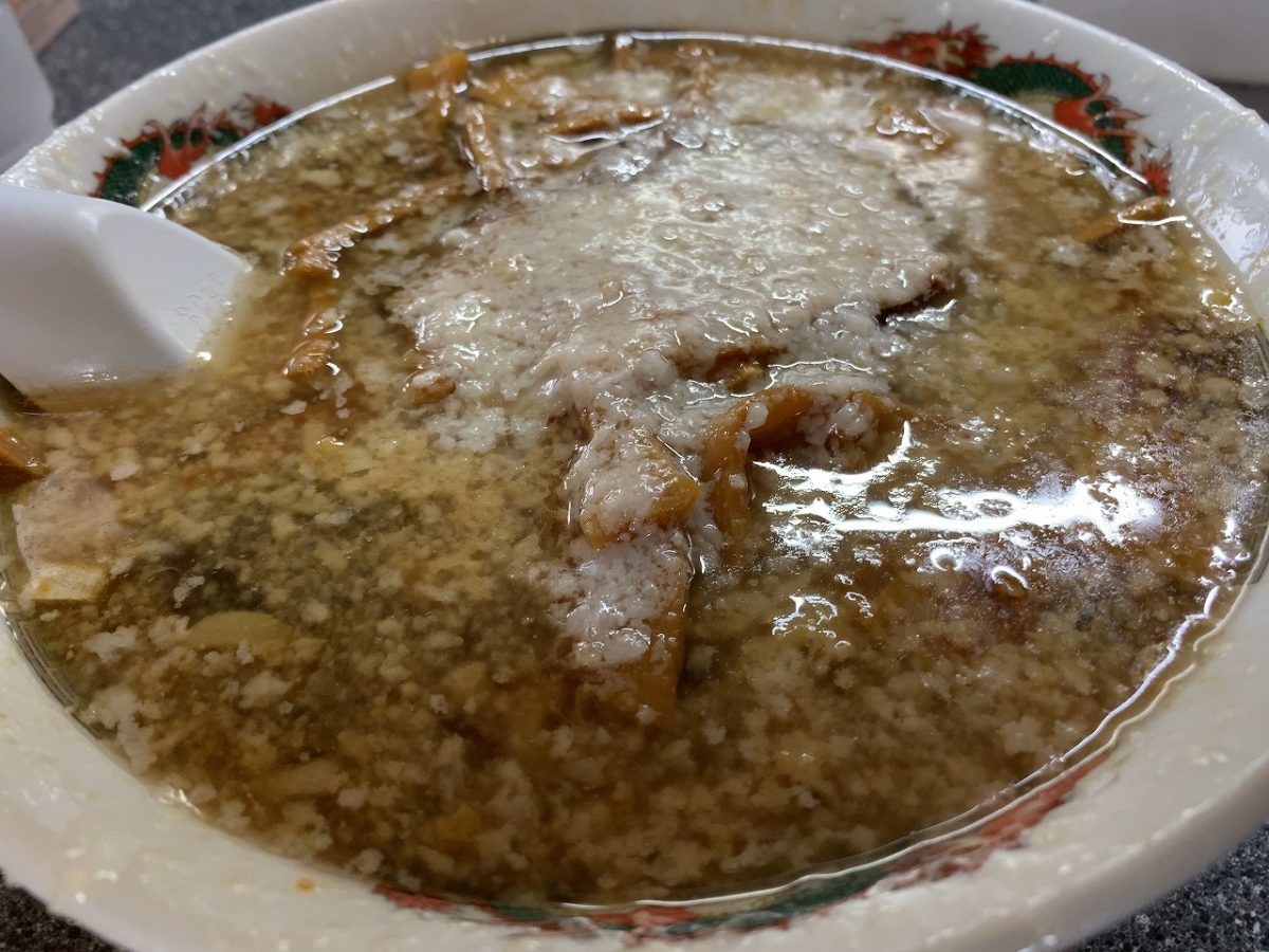 龍華亭のメンマ中華