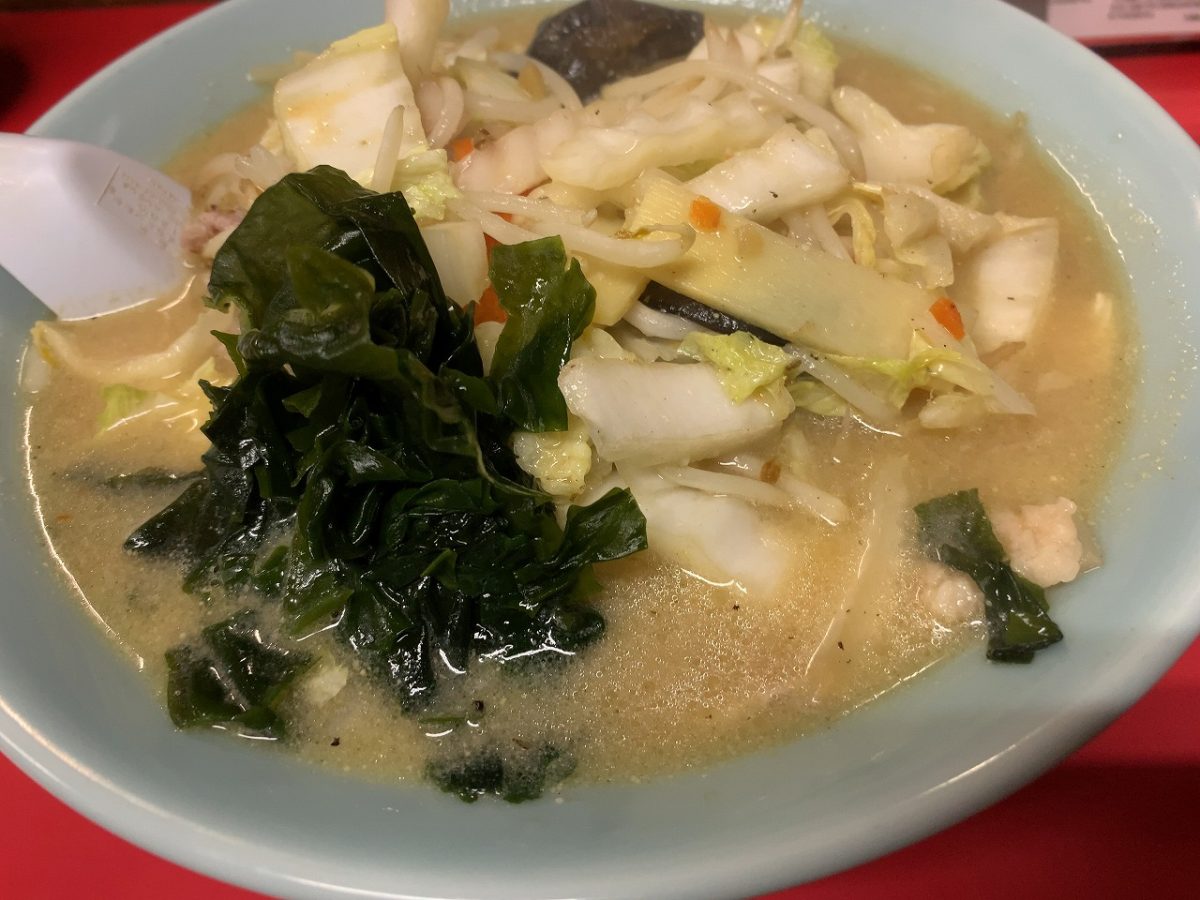 龍昇園のみそラーメン