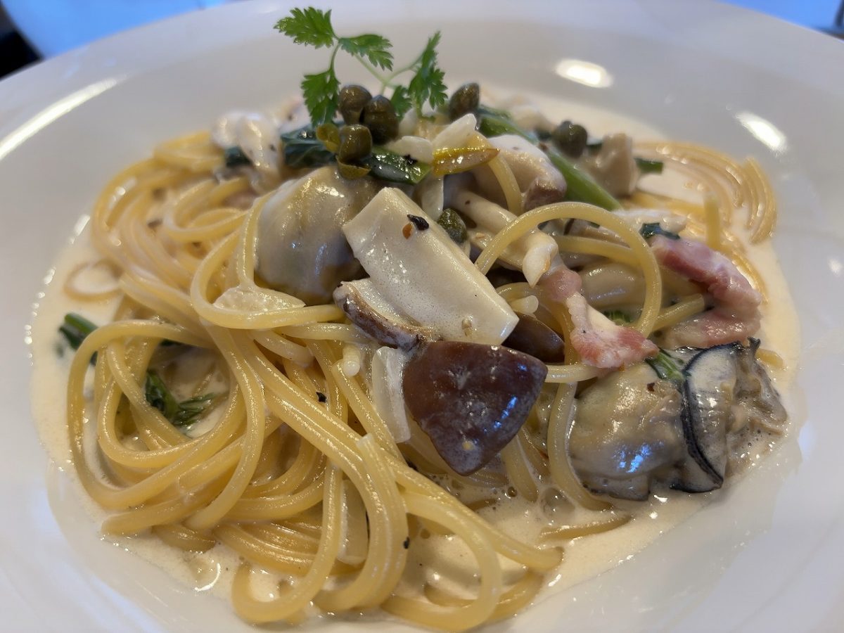 ラ・シードの季節限定パスタ