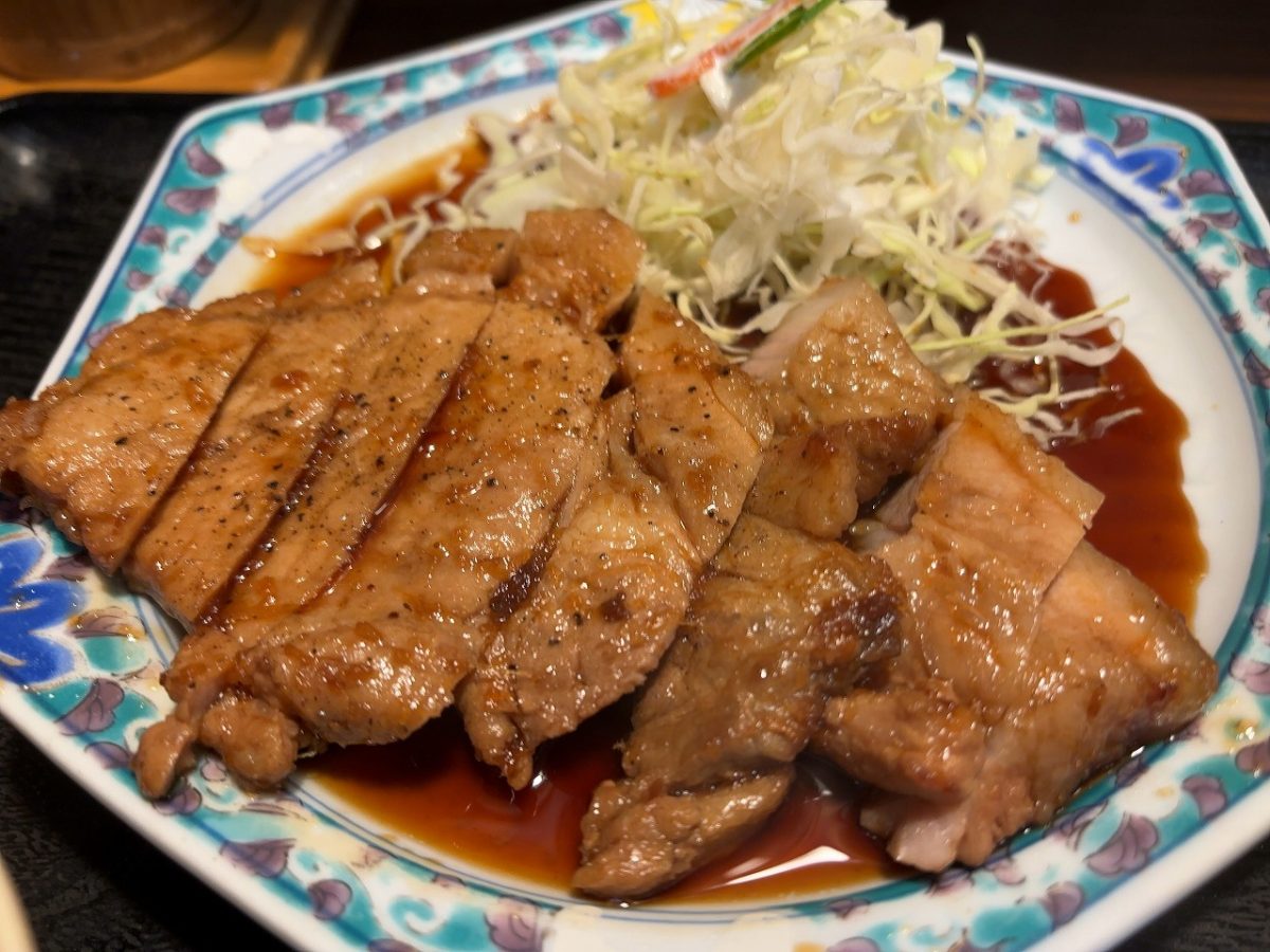 割烹食堂 福泉の生姜焼き定食