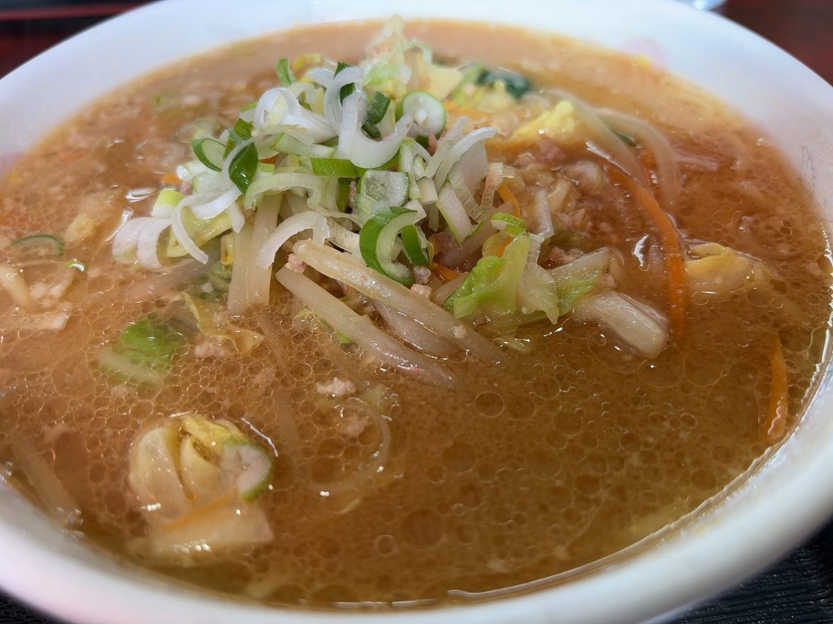 豊栄やなぎ亭 ミソラーメン定食