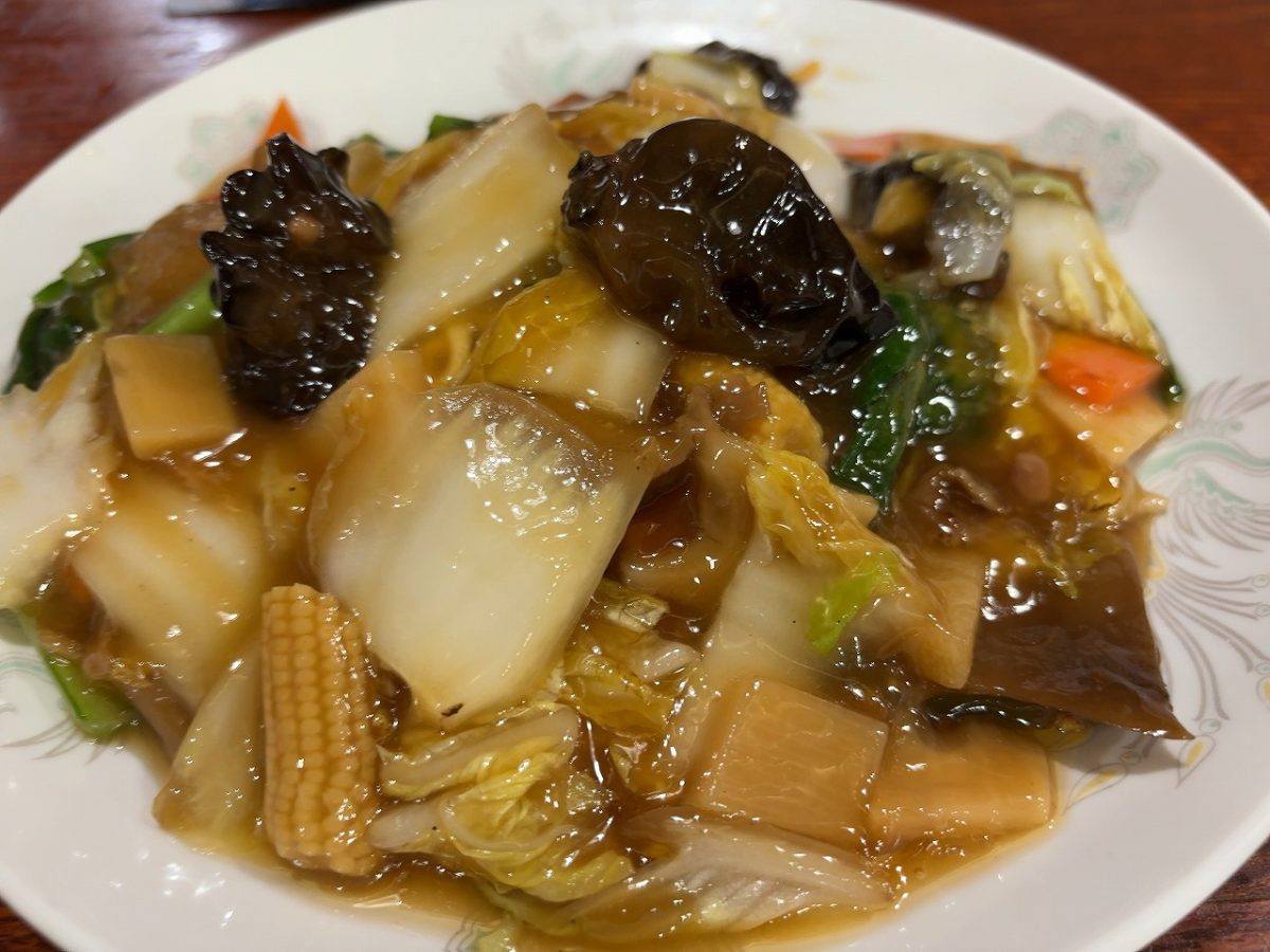 王風亭の五目焼きそば