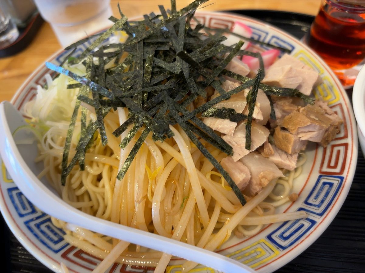 大黒亭松屋小路店の「まぜこぜそば」