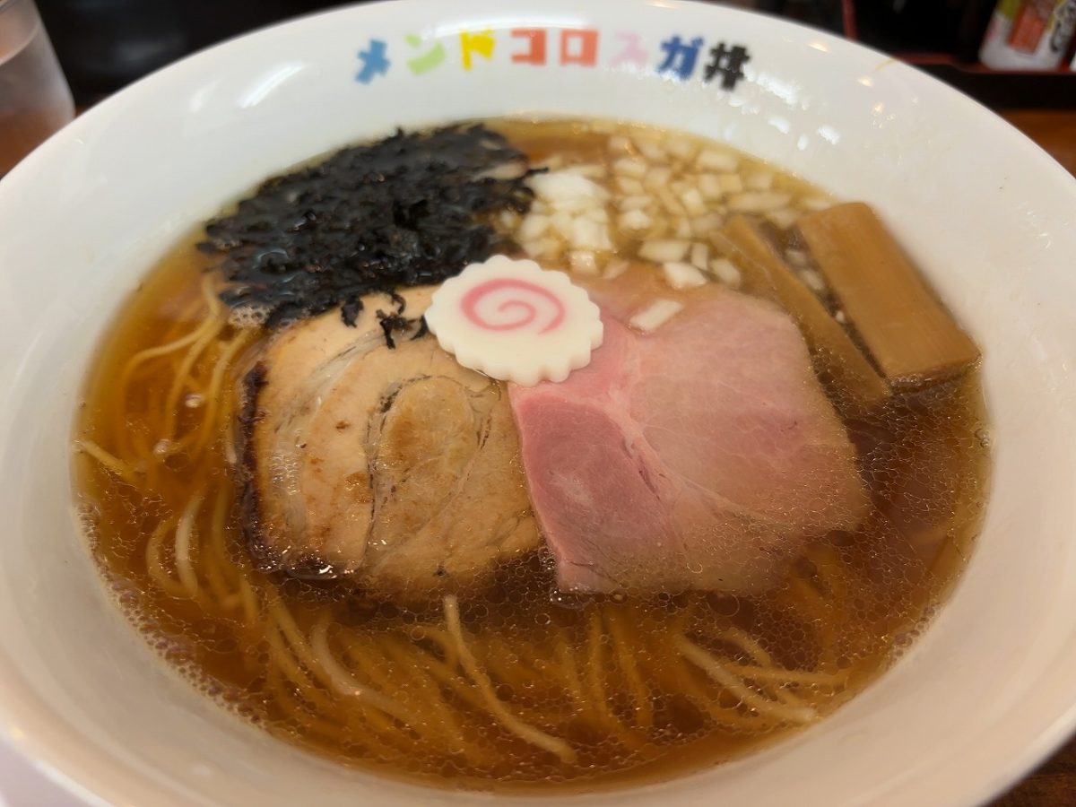メンドコロスガ井のうるめ中華そば