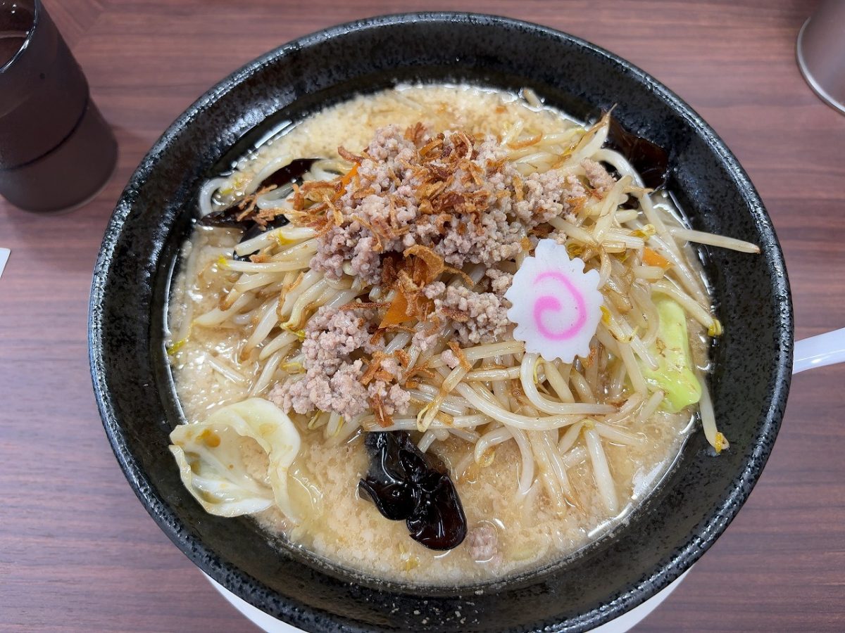 麺屋HARU 背脂味噌タンメン