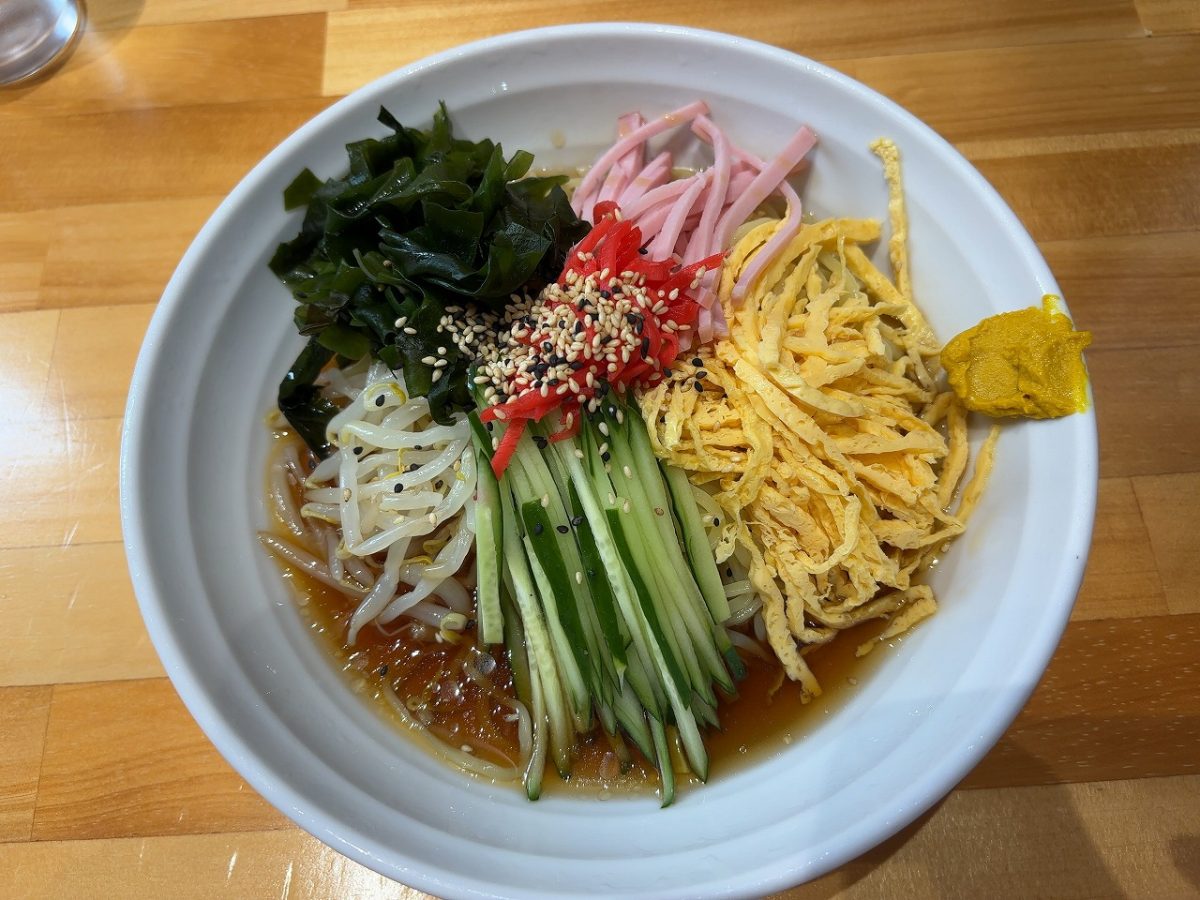 一品香燕店の冷やし中華