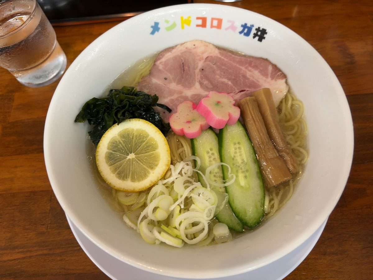 メンドコロ スガ井の冷やし麺