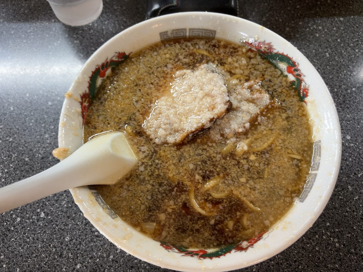 龍華亭の大油中華