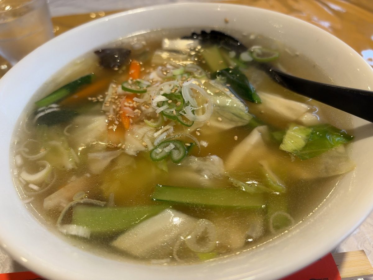 大観楼のエビタンメン