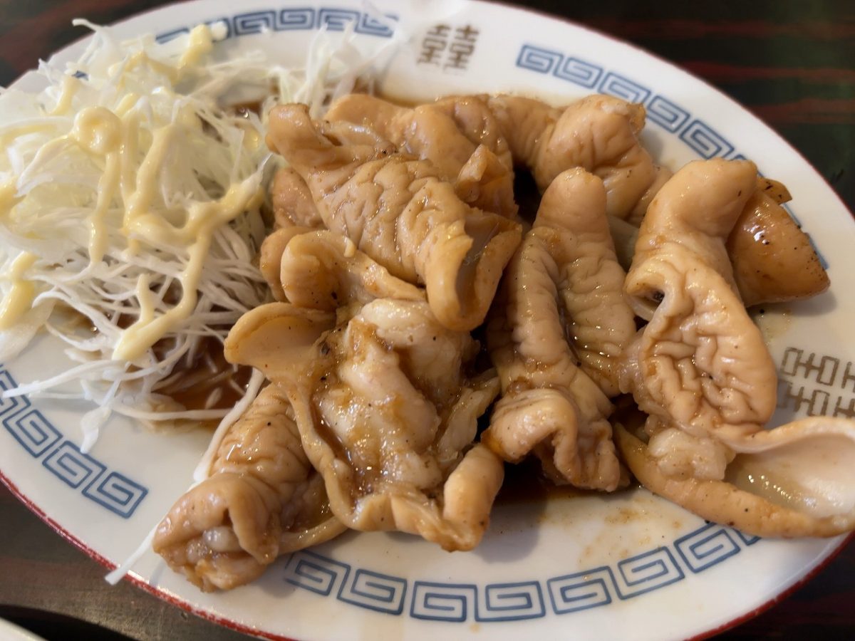 満州里 ホルモン焼きライス