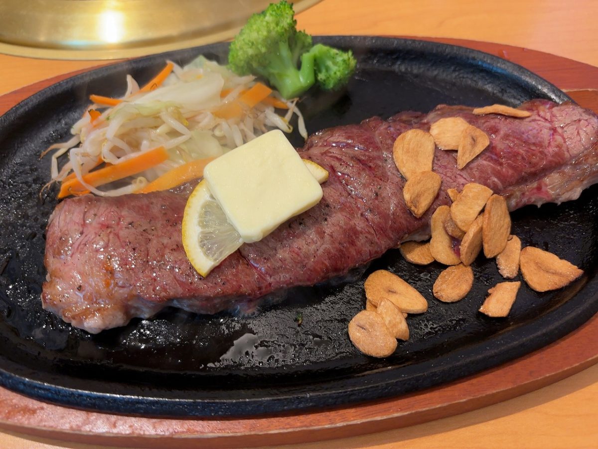 南大門のビーフステーキランチ