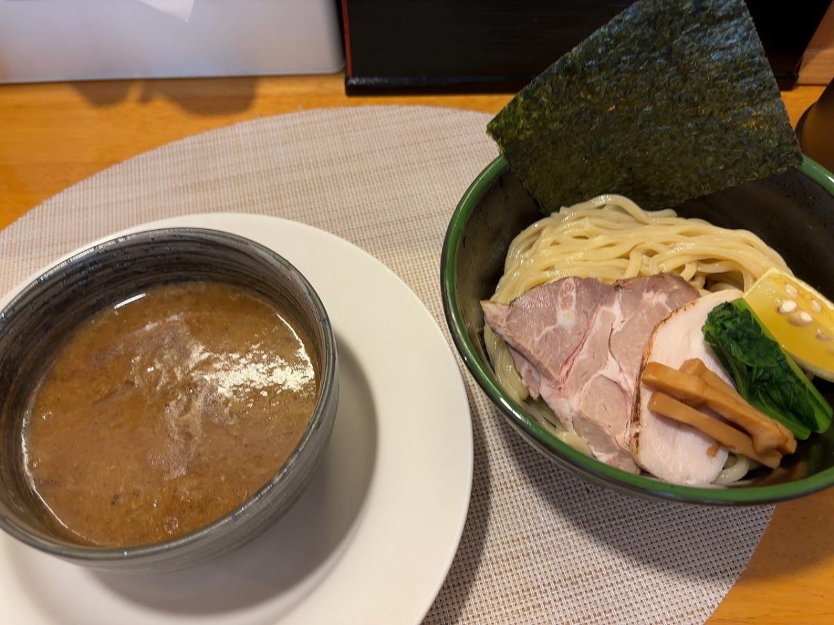 クボラボ限定麺 濃厚つけそばキノコin