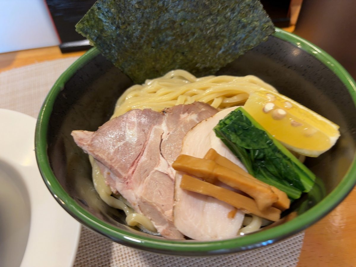 クボラボ限定麺 濃厚つけそばキノコin