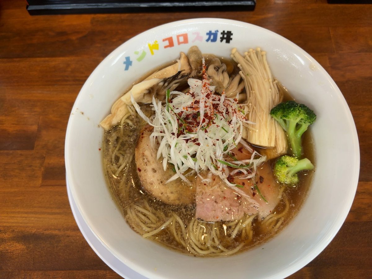 スガ井さんの秋限定 きのこらーめん