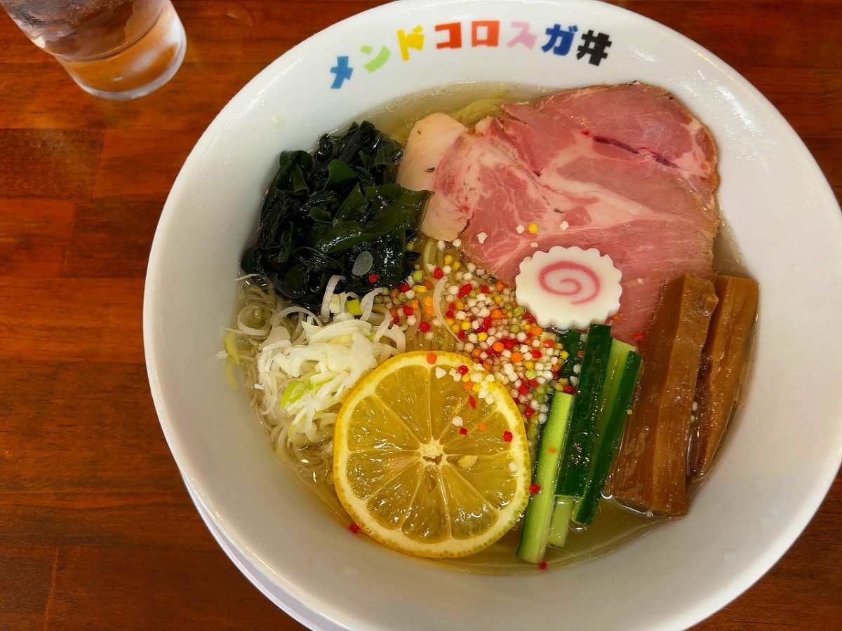 冷たいうるめそば