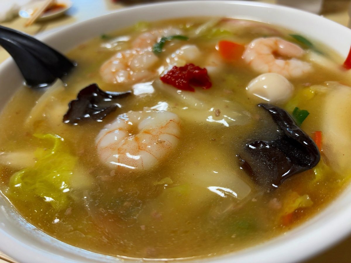 新京苑 エビらーめん