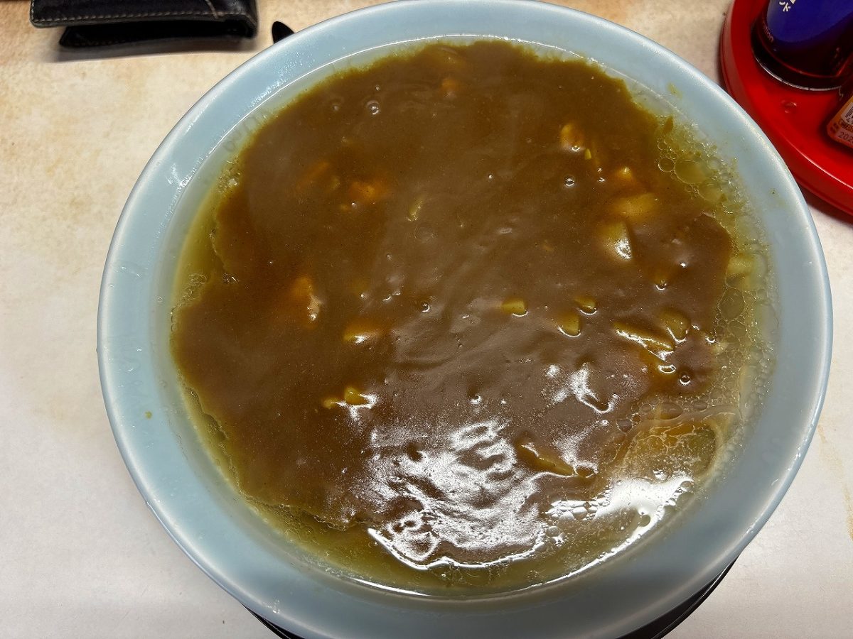 雪龍のカレーラーメン