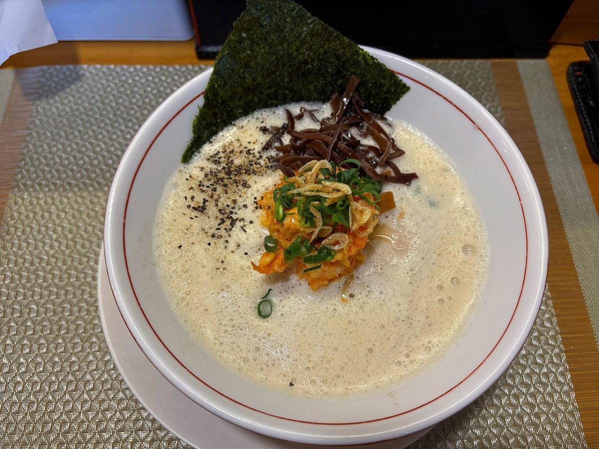 クボラボ 海老白湯らぁめん