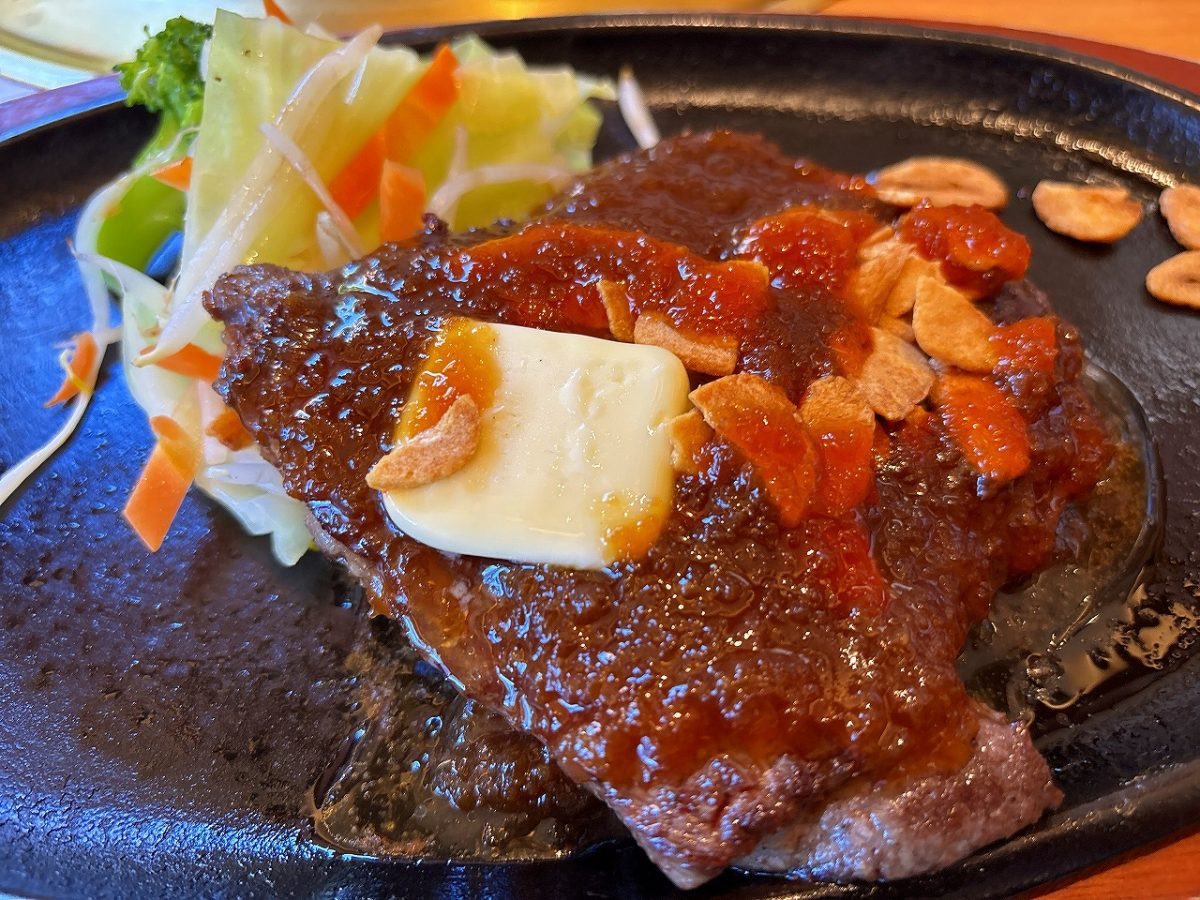 南大門のステーキランチ