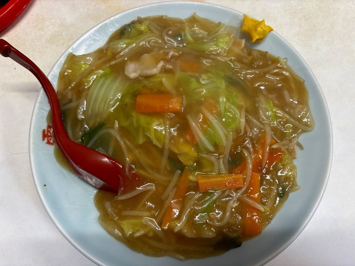 雪龍 五目あんかけ焼きそば