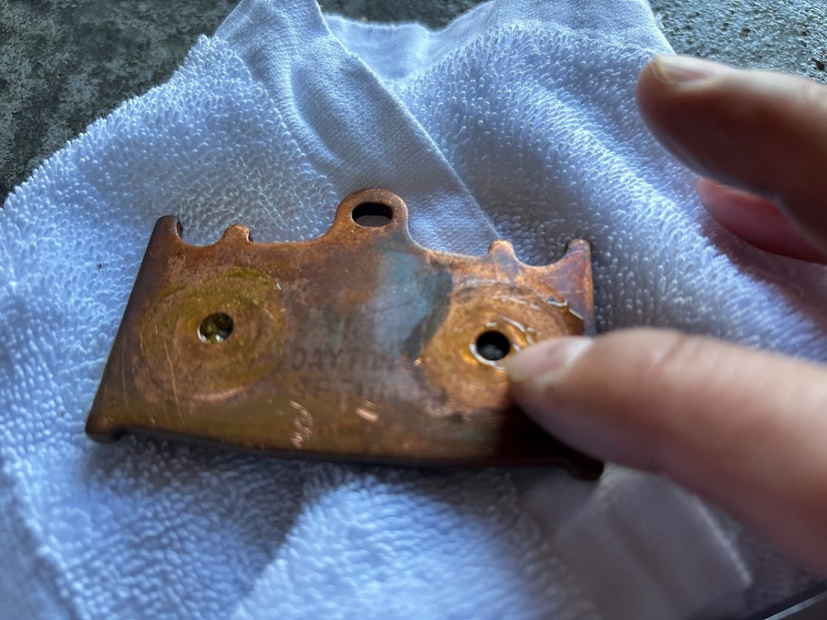 GPZ900R FブレーキOH後編