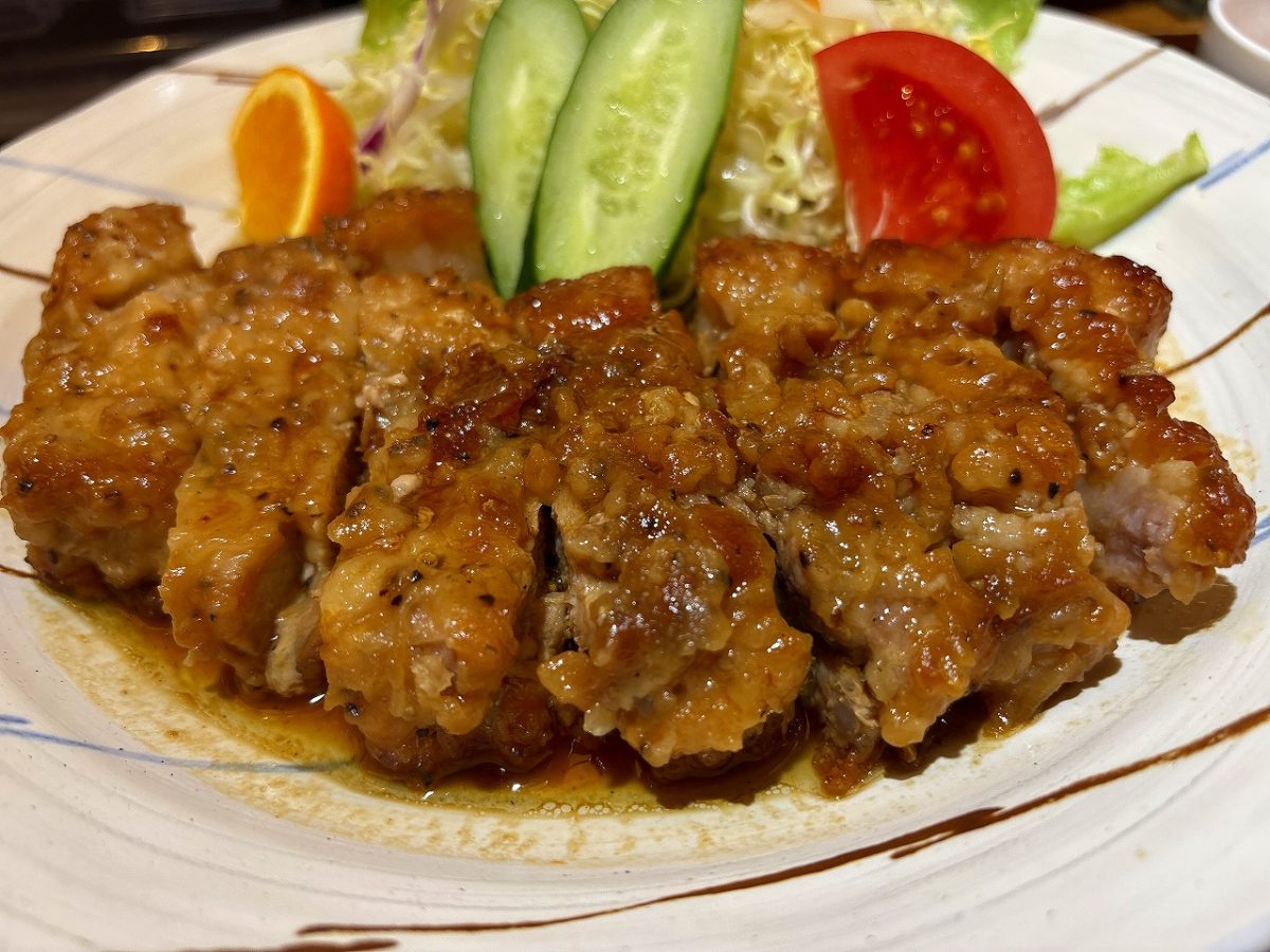 味処三和 ポークソテー定食