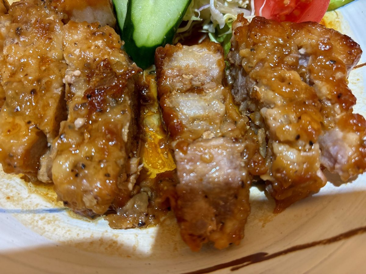 味処三和 ポークソテー定食