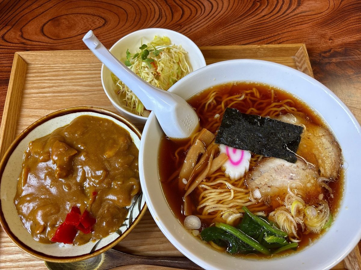 春野屋食堂 ラーメンセット