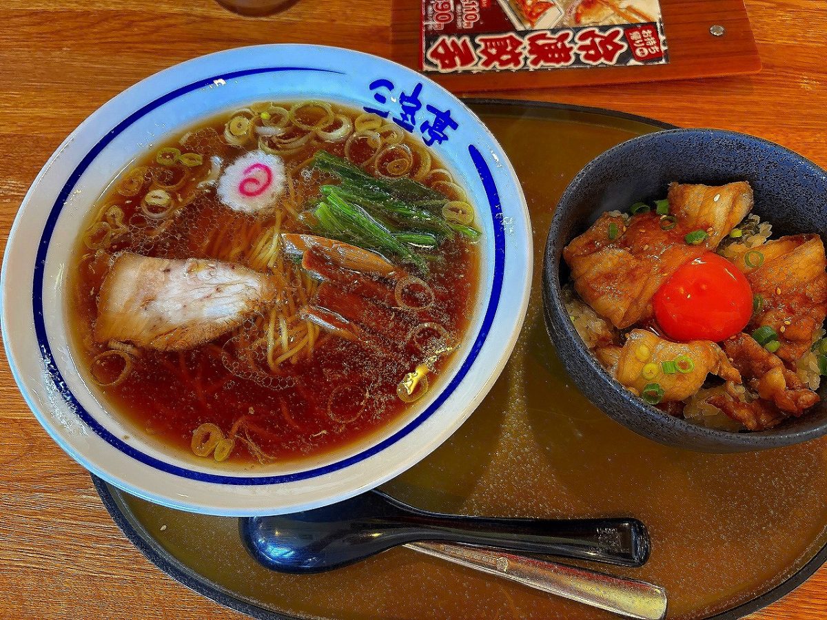 さんぽう亭 豚力丼セット